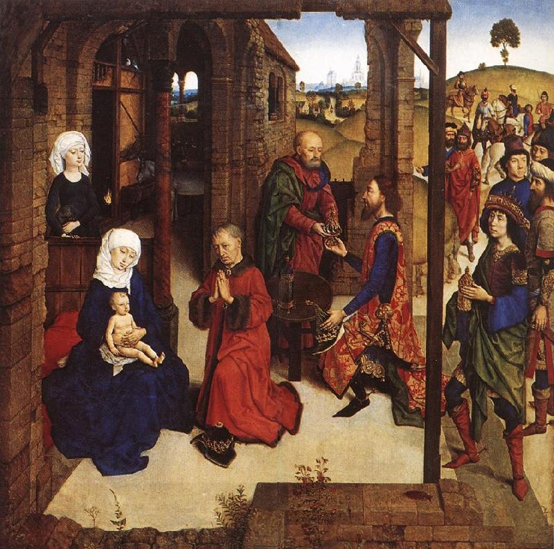 Dieric Bouts The Adoration of  the Magi China oil painting art